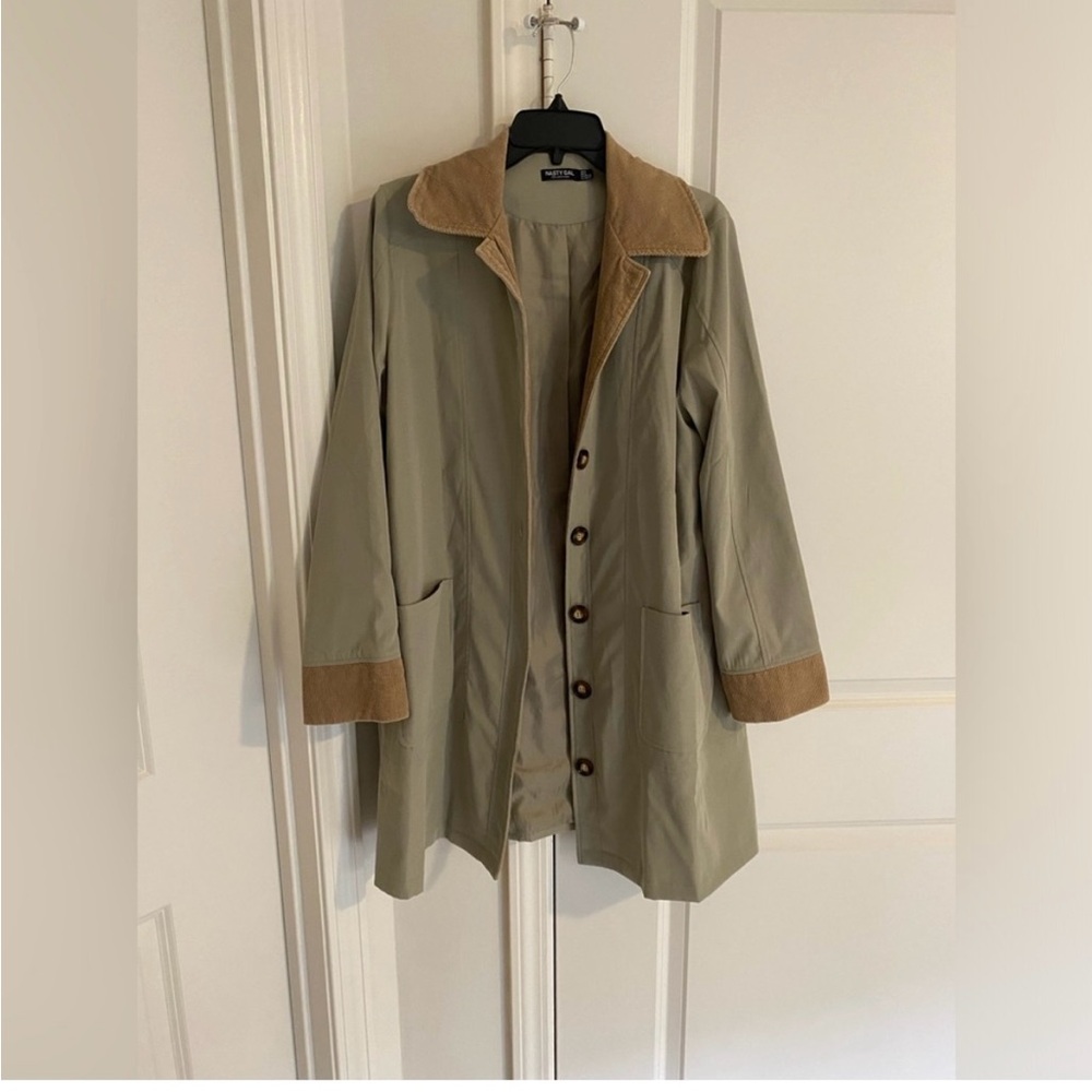 Nasty gal petty oversized coat size 4